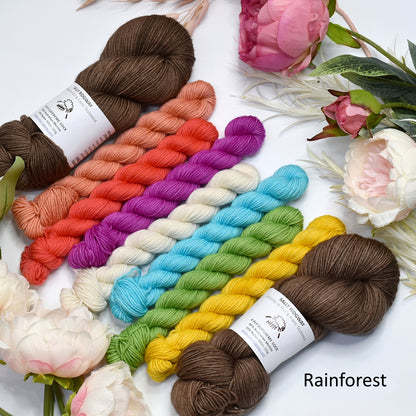Secret Forest MKAL - Yarn Kits| Sock Yarn | Sally Ridgway | Shop Wool, Felt and Fibre Online