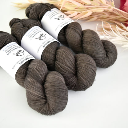 Slate 4 ply Supreme Sock Yarn Hand Dyed| Sock Yarn | Sally Ridgway | Shop Wool, Felt and Fibre Online