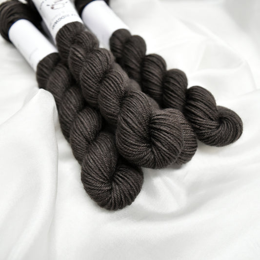 Mini Skeins 4 Ply Supreme Sock Yarn in Slate| 4 Ply Mini Skein | Sally Ridgway | Shop Wool, Felt and Fibre Online