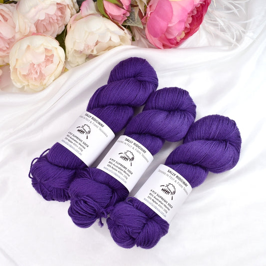 Sorcery 4 ply Supreme Sock Yarn Hand Dyed| Sock Yarn | Sally Ridgway | Shop Wool, Felt and Fibre Online