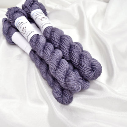 Mini Skeins 4 Ply Supreme Sock Yarn Storm Clouds| 4 Ply Mini Skein | Sally Ridgway | Shop Wool, Felt and Fibre Online