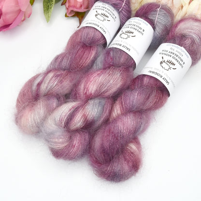 Superkid Mohair & Silk Hand Dyed Baroness| Mohair Silk | Sally Ridgway | Shop Wool, Felt and Fibre Online