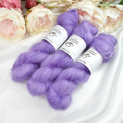 Superkid Mohair & Silk Hand Dyed Wisteria| Mohair Silk | Sally Ridgway | Shop Wool, Felt and Fibre Online