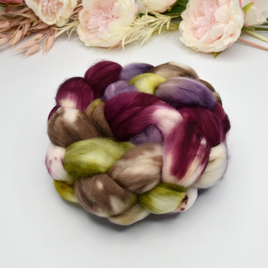 Hand Dyed Superwash Merino Wool Top Roving | Shop Wool Roving Online