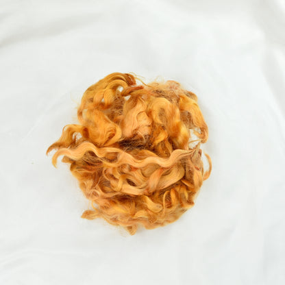 Tasmanian English Leicester Lamb Locks - Biscotti| English Leicester Wool Tops | Sally Ridgway | Shop Wool, Felt and Fibre Online