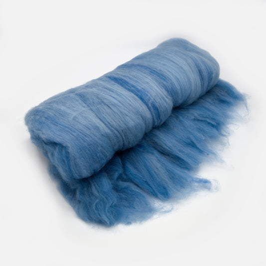 Tasmanian Merino Wool Carded Batts Hand Dyed Navigator| Merino Wool Batts | Sally Ridgway | Shop Wool, Felt and Fibre Online