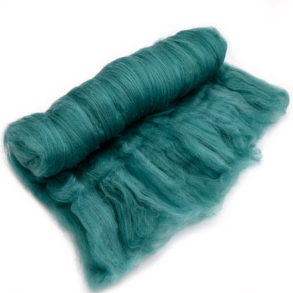 Tasmanian Merino Wool Carded Batts Hand Dyed Sage| Merino Wool Batts | Sally Ridgway | Shop Wool, Felt and Fibre Online