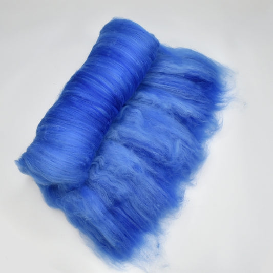 Tasmanian Merino Wool Carded Batts Hand Dyed Royal Fair| Merino Wool Batts | Sally Ridgway | Shop Wool, Felt and Fibre Online