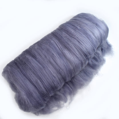 Tasmanian Merino Wool Carded Batts Hand Dyed Storm Clouds| Merino Wool Batts | Sally Ridgway | Shop Wool, Felt and Fibre Online