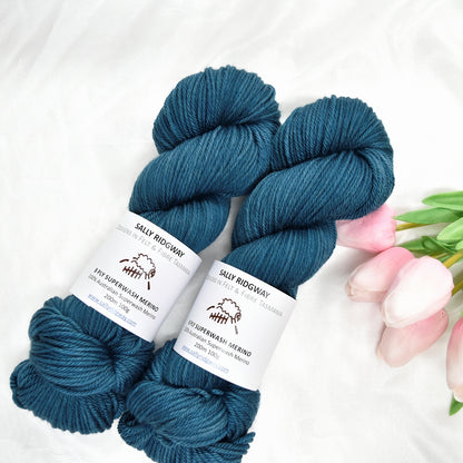 Plunge on 8 Ply Superwash 100% Merino Yarn