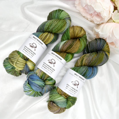 8 Ply Supreme Sock in Thicket| 8 Ply Supreme Sock | Sally Ridgway | Shop Wool, Felt and Fibre Online