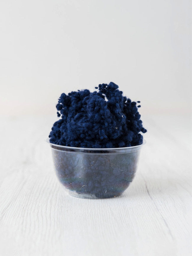 Tuareg Blue DHG Merino Wool Nepps| Nepps | Sally Ridgway | Shop Wool, Felt and Fibre Online
