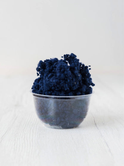 Tuareg Blue DHG Merino Wool Nepps| Nepps | Sally Ridgway | Shop Wool, Felt and Fibre Online