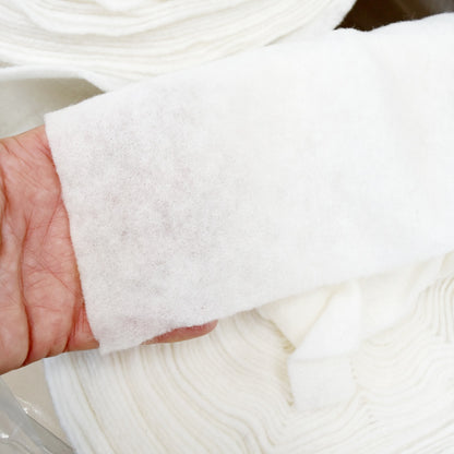 DHG Undyed Merino Wool Pre-Felt 150cm Wide-Merino Wool Batts-3-150cm x 1 Mt.-Sally Ridgway Designs in Felt &amp; Fibre