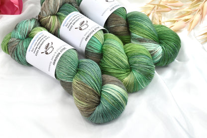 Veggie Patch 4 ply Supreme Sock Yarn Hand Dyed| Sock Yarn | Sally Ridgway | Shop Wool, Felt and Fibre Online