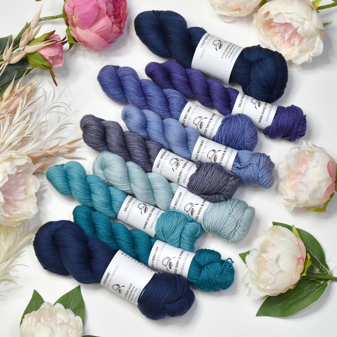 Fairywren Wings of Wonder MKAL Yarn Kit Sally Ridgway Designs