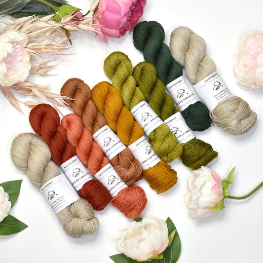 Wings of Wonder 2024 MKAL Yarn Kit Lorikeet| Sock Yarn | Sally Ridgway | Shop Wool, Felt and Fibre Online