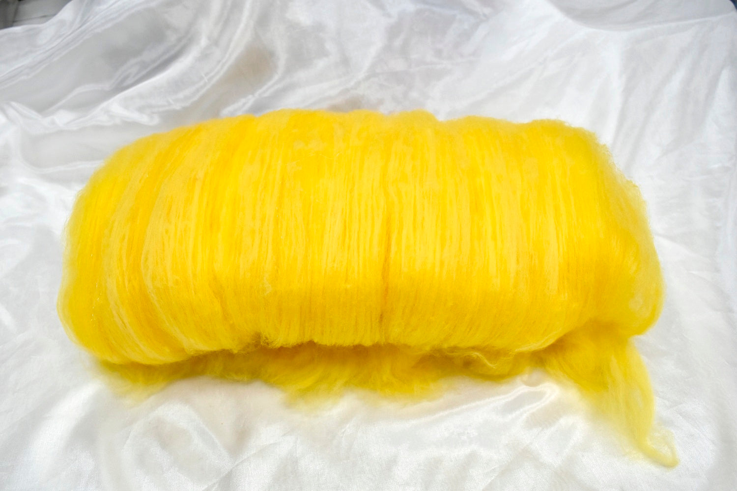 Tasmanian Merino Wool Carded Batts Hello Yellow| Merino Wool Batts | Sally Ridgway | Shop Wool, Felt and Fibre Online
