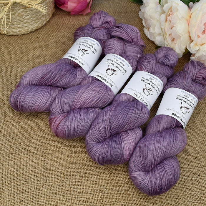 4 Ply Pure Australian Merino Wool Yarn Hand Dyed Baroness| 4 Ply Pure Merino Yarn | Sally Ridgway | Shop Wool, Felt and Fibre Online