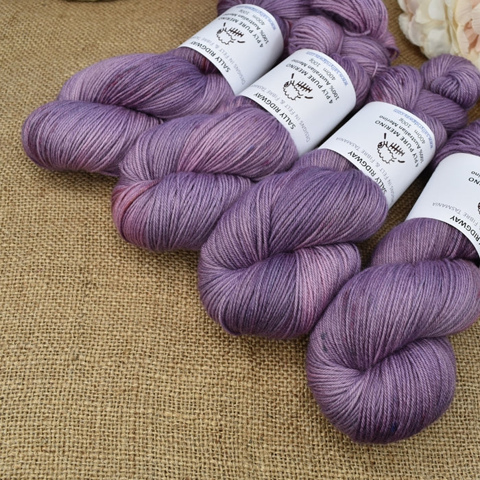 4 Ply Pure Australian Merino Wool Yarn Hand Dyed Baroness| 4 Ply Pure Merino Yarn | Sally Ridgway | Shop Wool, Felt and Fibre Online
