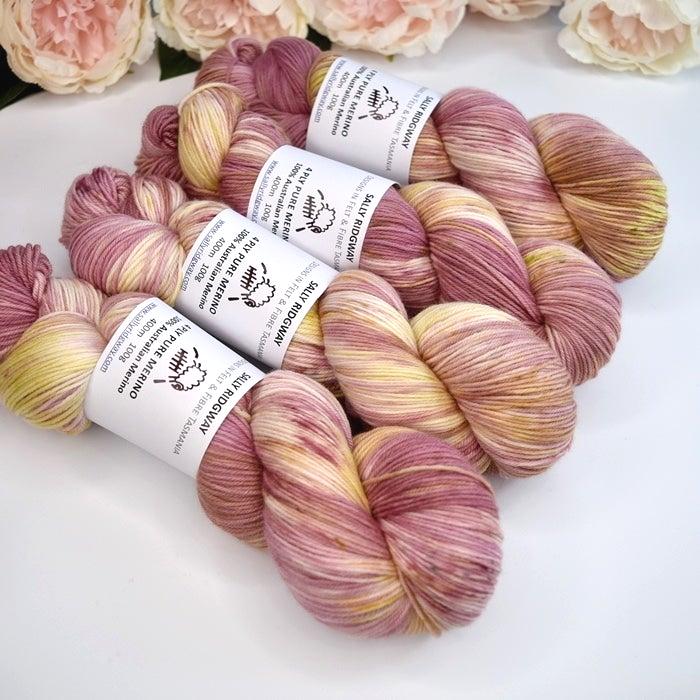 4 Ply Pure Australian Merino Wool Yarn Hand Dyed Stardust| 4 Ply Pure Merino Yarn | Sally Ridgway | Shop Wool, Felt and Fibre Online