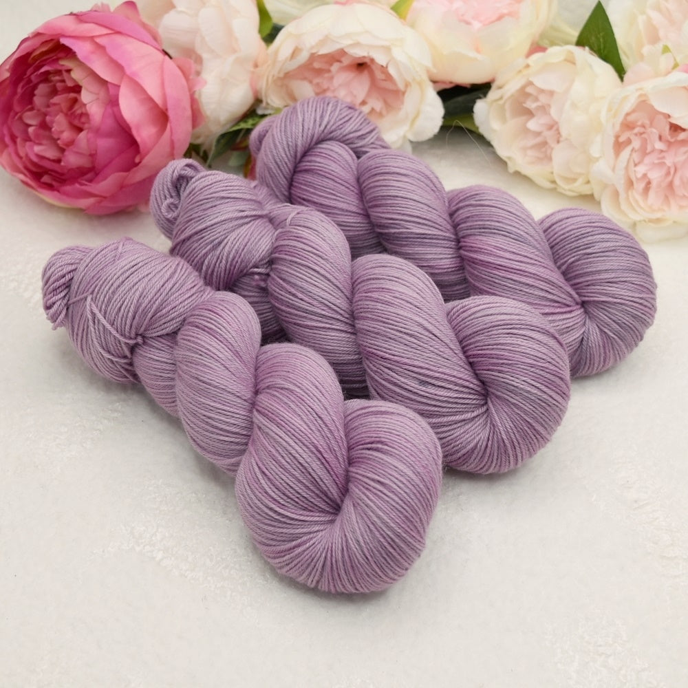 4 Ply Pure Merino Wool Yarn Light Dusty Lavender| 4 Ply Pure Merino Yarn | Sally Ridgway | Shop Wool, Felt and Fibre Online