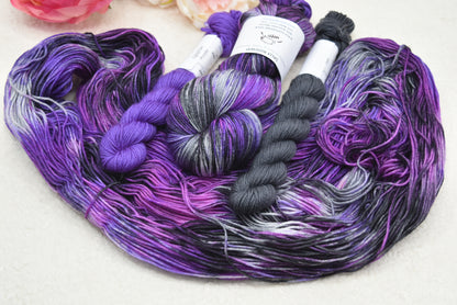 4 ply Supreme Sock Yarn Hand Dyed Cleopatra| Sock Yarn | Sally Ridgway | Shop Wool, Felt and Fibre Online