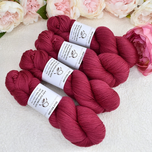 4 ply Supreme Sock Yarn Hand Dyed Wood Rose 13465| Sock Yarn | Sally Ridgway | Shop Wool, Felt and Fibre Online