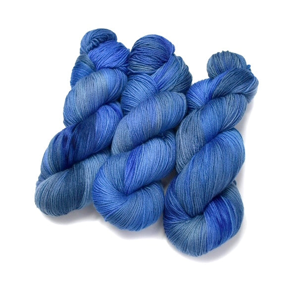 4 Ply Pure Australian Merino Wool Yarn Hand Dyed Midnight Blue| 4 Ply Pure Merino Yarn | Sally Ridgway | Shop Wool, Felt and Fibre Online