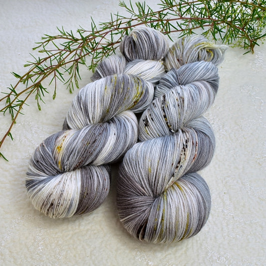 4 ply Supreme Sock Yarn Hand Dyed Stone Wall 13369| Sock Yarn | Sally Ridgway | Shop Wool, Felt and Fibre Online