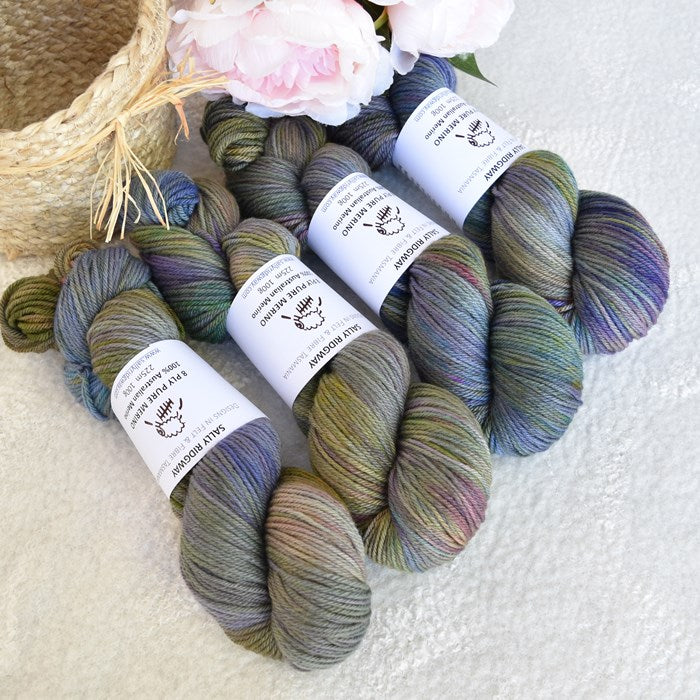 8 Ply DK Pure Merino Wool Yarn in Sea Monster| 8 ply Pure Merino Yarn | Sally Ridgway | Shop Wool, Felt and Fibre Online