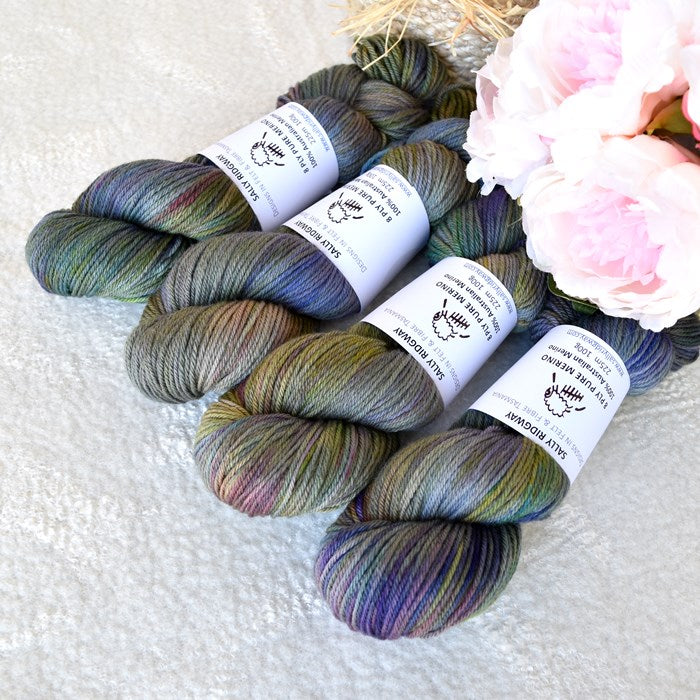 8 Ply DK Pure Merino Wool Yarn in Sea Monster| 8 ply Pure Merino Yarn | Sally Ridgway | Shop Wool, Felt and Fibre Online