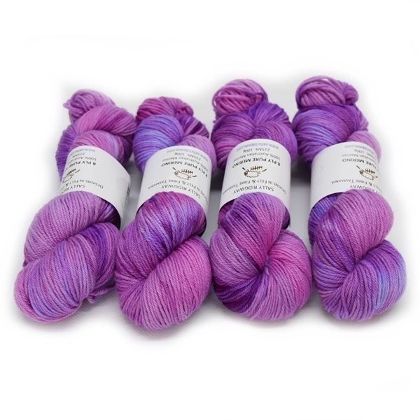 8 Ply DK Pure Merino Wool Yarn - Wild Berries 12856| 8 ply Pure Merino Yarn | Sally Ridgway | Shop Wool, Felt and Fibre Online