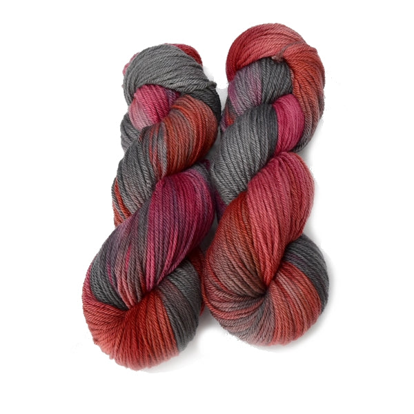 8 Ply Pure Merino Wool DK Yarn in Hot Coals 13010| 8 ply Pure Merino Yarn | Sally Ridgway | Shop Wool, Felt and Fibre Online