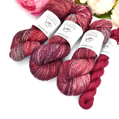 8 ply Supreme Sock in Blackberry| 8 Ply Supreme Sock | Sally Ridgway | Shop Wool, Felt and Fibre Online
