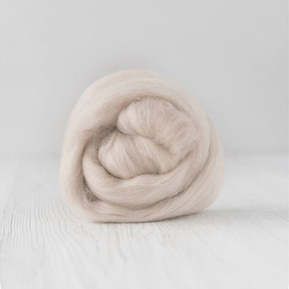 DHG Merino Wool Combed Top - Sand - Sally Ridgway Designs in Felt &amp; Fibre - Australia