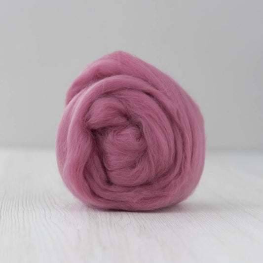DHG Merino Wool Roving in Orchid| DHG Wool Tops | Sally Ridgway | Shop Wool, Felt and Fibre Online