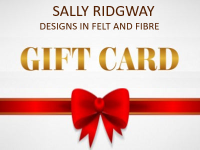 Yarn and Fibre Stash Building Gift Card| Gift Card | Sally Ridgway | Shop Wool, Felt and Fibre Online