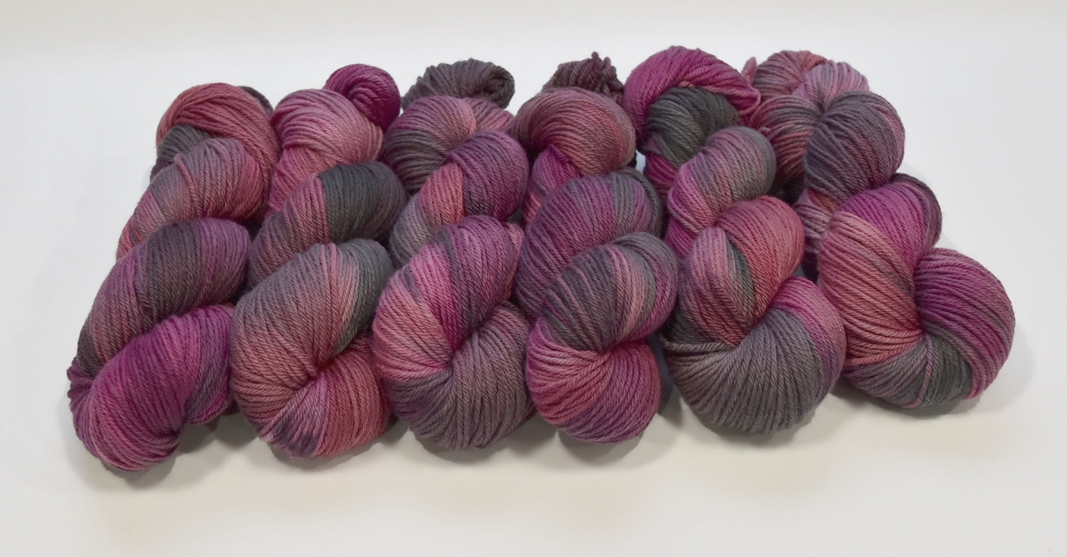 8 Ply Pure Merino Wool DK Yarn in Dark Raspberry 13038| 8 ply Pure Merino Yarn | Sally Ridgway | Shop Wool, Felt and Fibre Online