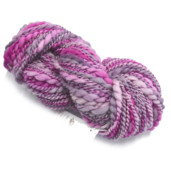 Hand Spun Chunky Tasmanian Merino Yarn in Soft Plum 12992| Hand Spun Yarn | Sally Ridgway | Shop Wool, Felt and Fibre Online