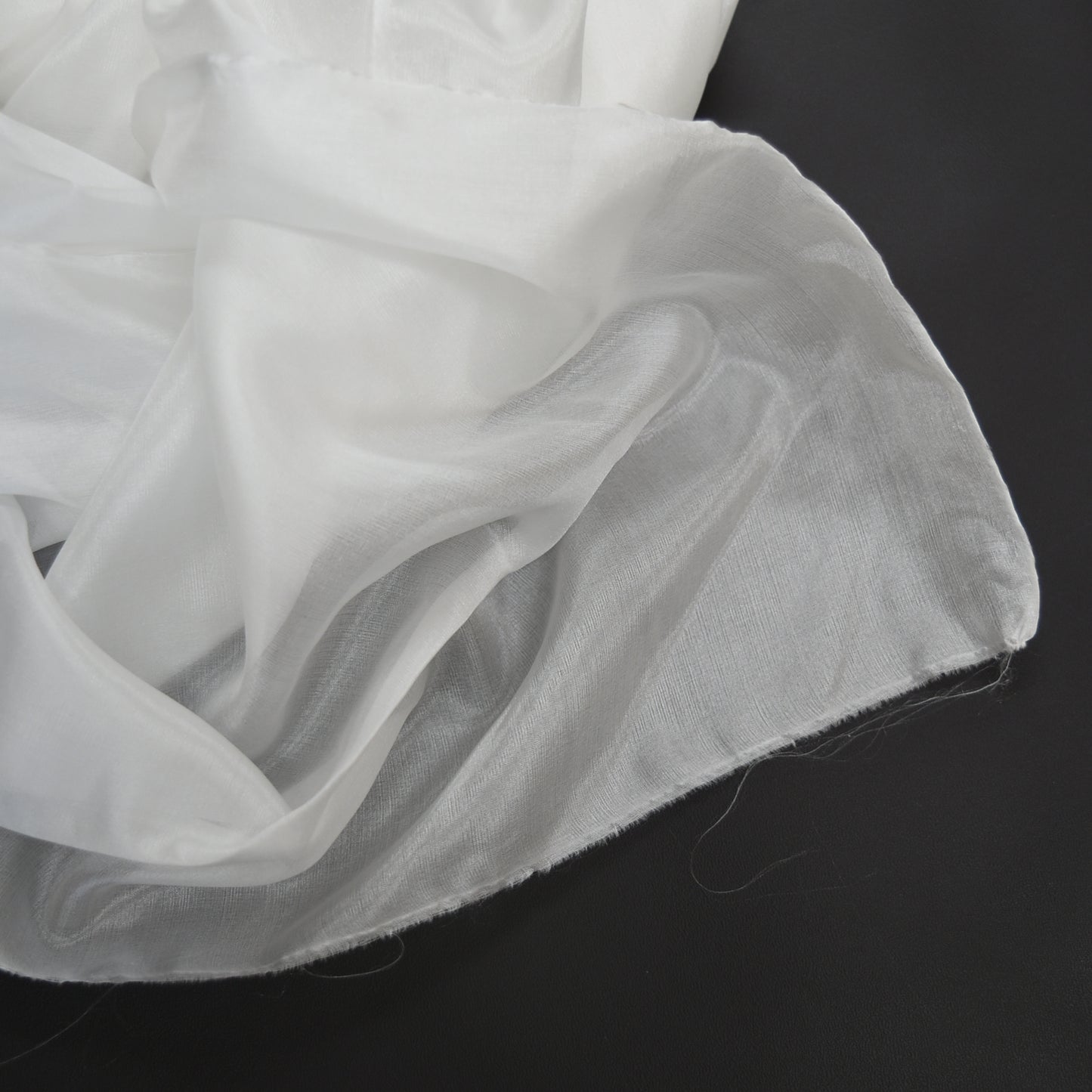 Mulberry Silk Paj Fabric - Scarf Length for Nuno Felting - Undyed White 5mm| Silk Fabric | Sally Ridgway | Shop Wool, Felt and Fibre Online