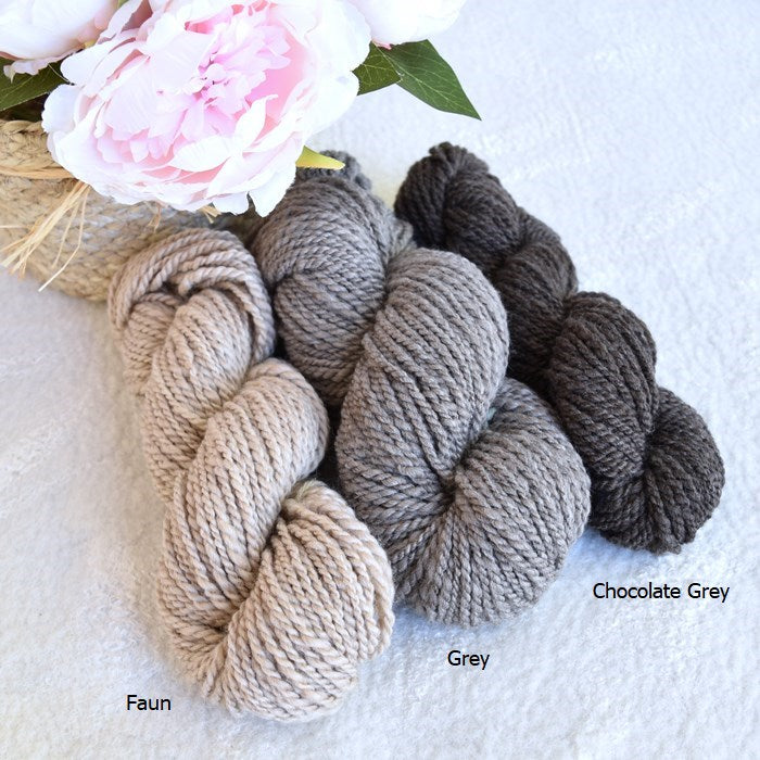 Chocolate Grey Merino and Corriedale Combed Wool Top ABP 17| Undyed Wool Roving Top | Sally Ridgway | Shop Wool, Felt and Fibre Online