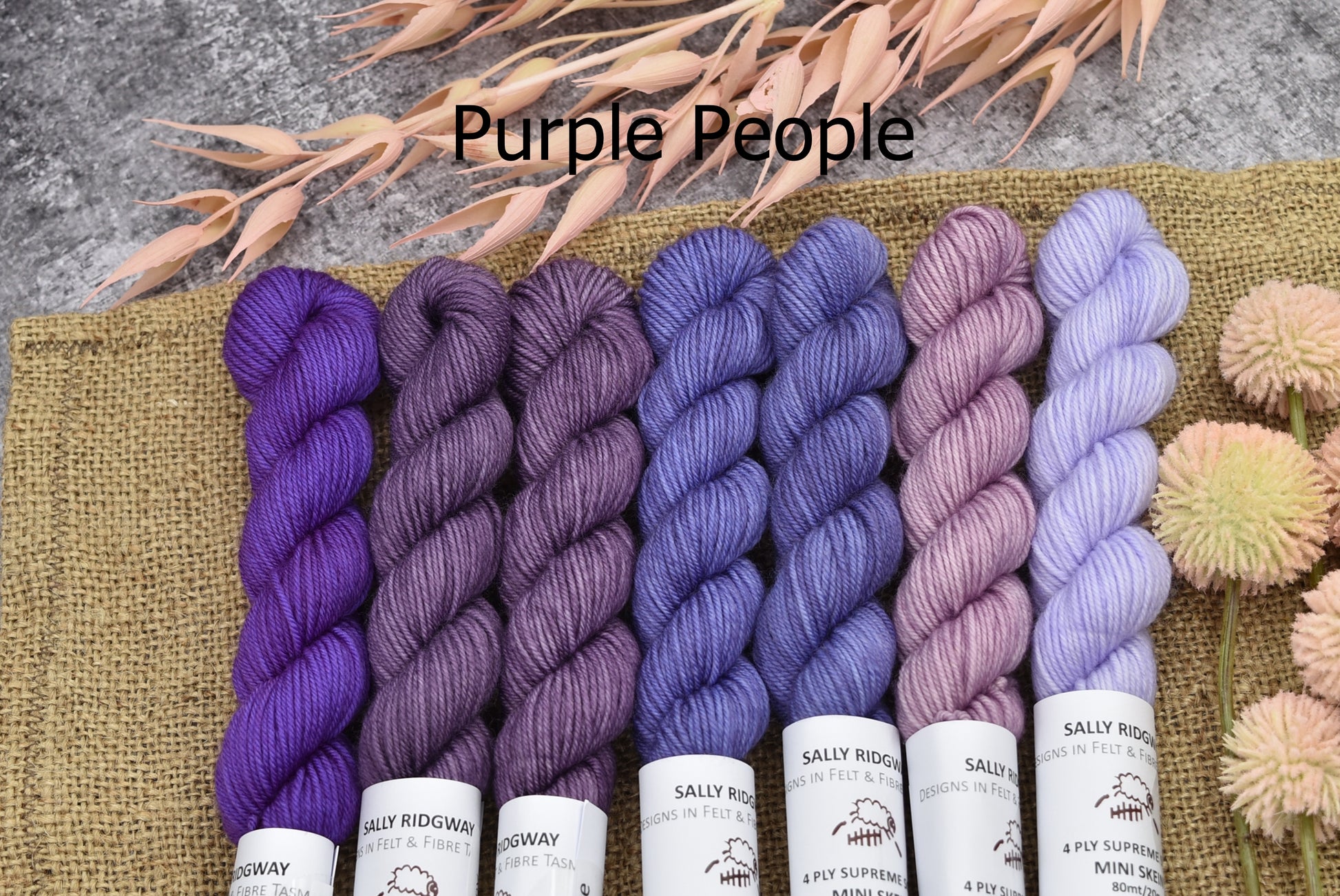 Brighten Up MKAL - Yarn Kit| Sock Yarn | Sally Ridgway | Shop Wool, Felt and Fibre Online