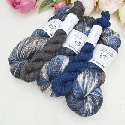 8 ply Supreme Sock in Storm Chaser| 8 Ply Supreme Sock | Sally Ridgway | Shop Wool, Felt and Fibre Online