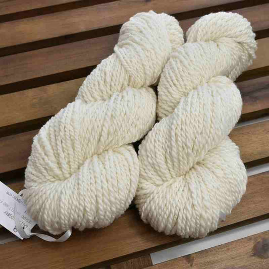 White Hand Spun Superwash Merino Wool Chunky Yarn 13327| Hand Spun Yarn | Sally Ridgway | Shop Wool, Felt and Fibre Online