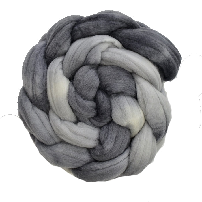 Tasmanian Merino Wool Combed Top Silver Moon 12980| Merino Wool Tops | Sally Ridgway | Shop Wool, Felt and Fibre Online