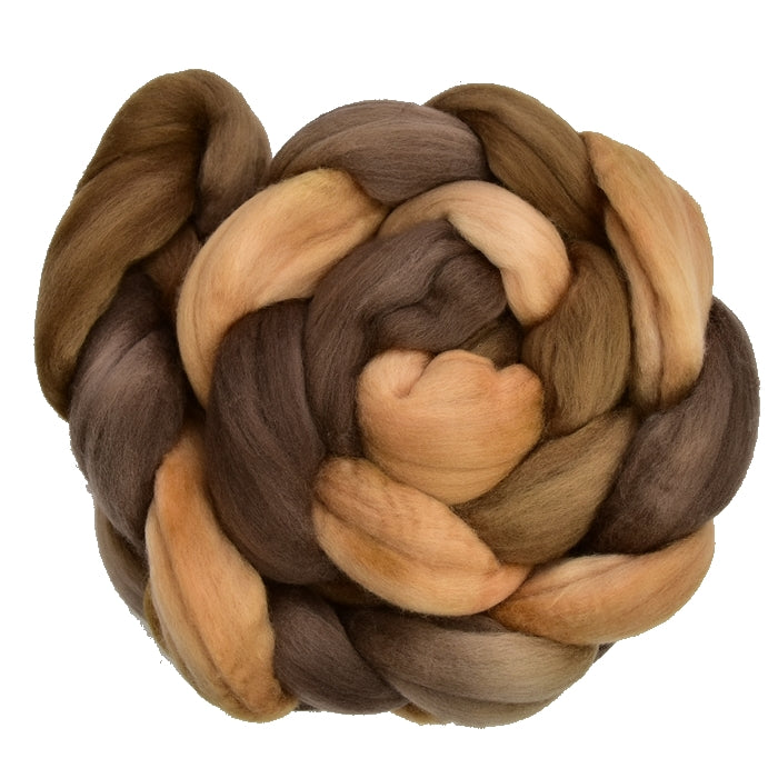 Tasmanian Merino Wool Combed Top (Roving) Bison Beige| Merino wool tops | Sally Ridgway | Shop Wool, Felt and Fibre Online
