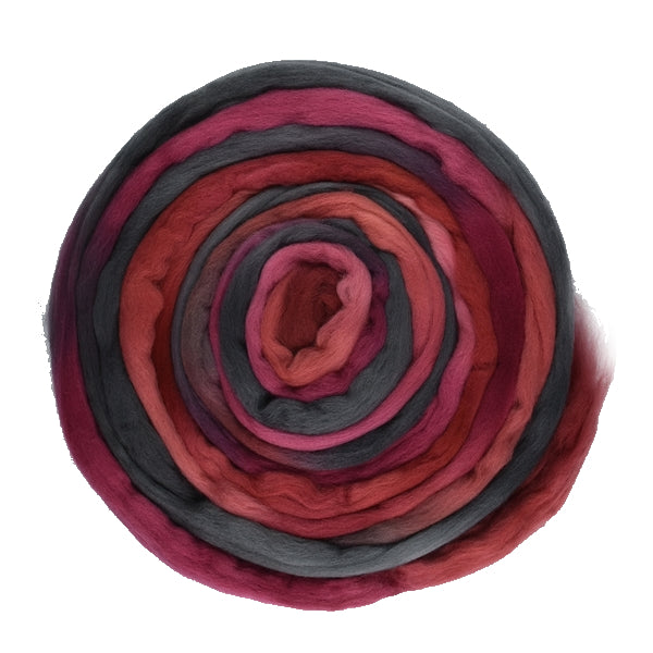 Tasmanian Merino Wool Combed Top Velvet Rose 13030| Merino Wool Tops | Sally Ridgway | Shop Wool, Felt and Fibre Online
