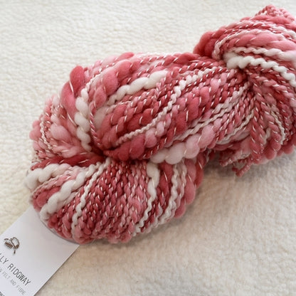 Handspun Chunky Tasmanian Merino Yarn in Terracotta 13276| Hand Spun Yarn | Sally Ridgway | Shop Wool, Felt and Fibre Online