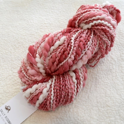 Handspun Chunky Tasmanian Merino Yarn in Terracotta 13276| Hand Spun Yarn | Sally Ridgway | Shop Wool, Felt and Fibre Online